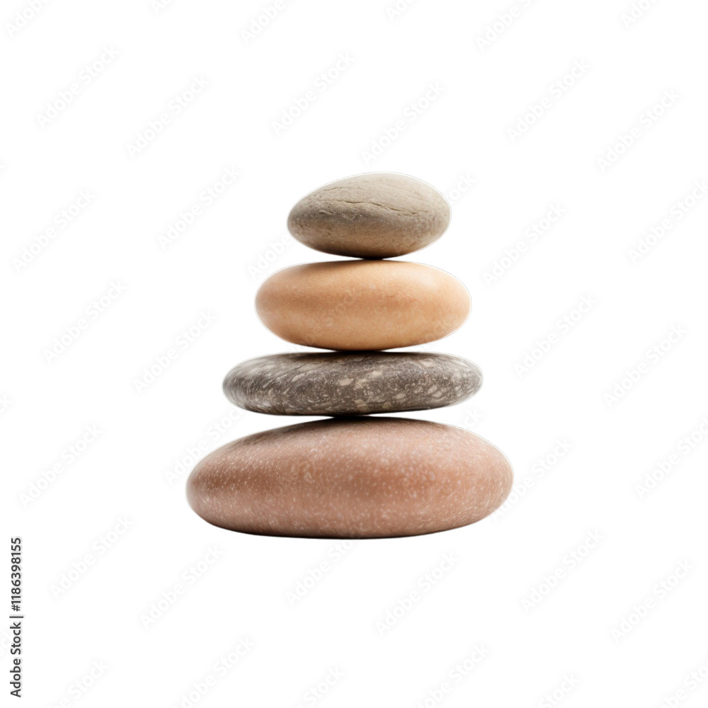 Zen Stones Stacked: An image of four smooth, grey and peach stones stacked in a zen-like balance. This simple yet elegant composition evokes tranquility and mindfulness. Zen Stones Stacked: An image of four smooth, grey and peach stones stacked in a zen-like balance. This simple yet elegant composition evokes tranquility and mindfulness.