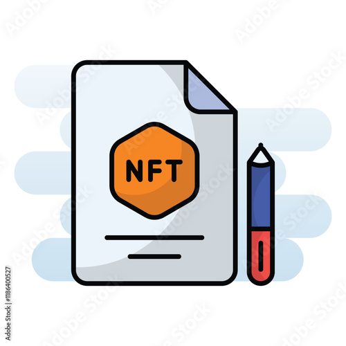 Smart Contract vector icon