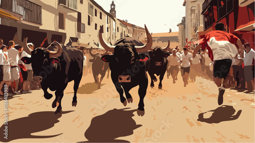 Runners vs Bulls- The San Fermi?n Challenge.eps