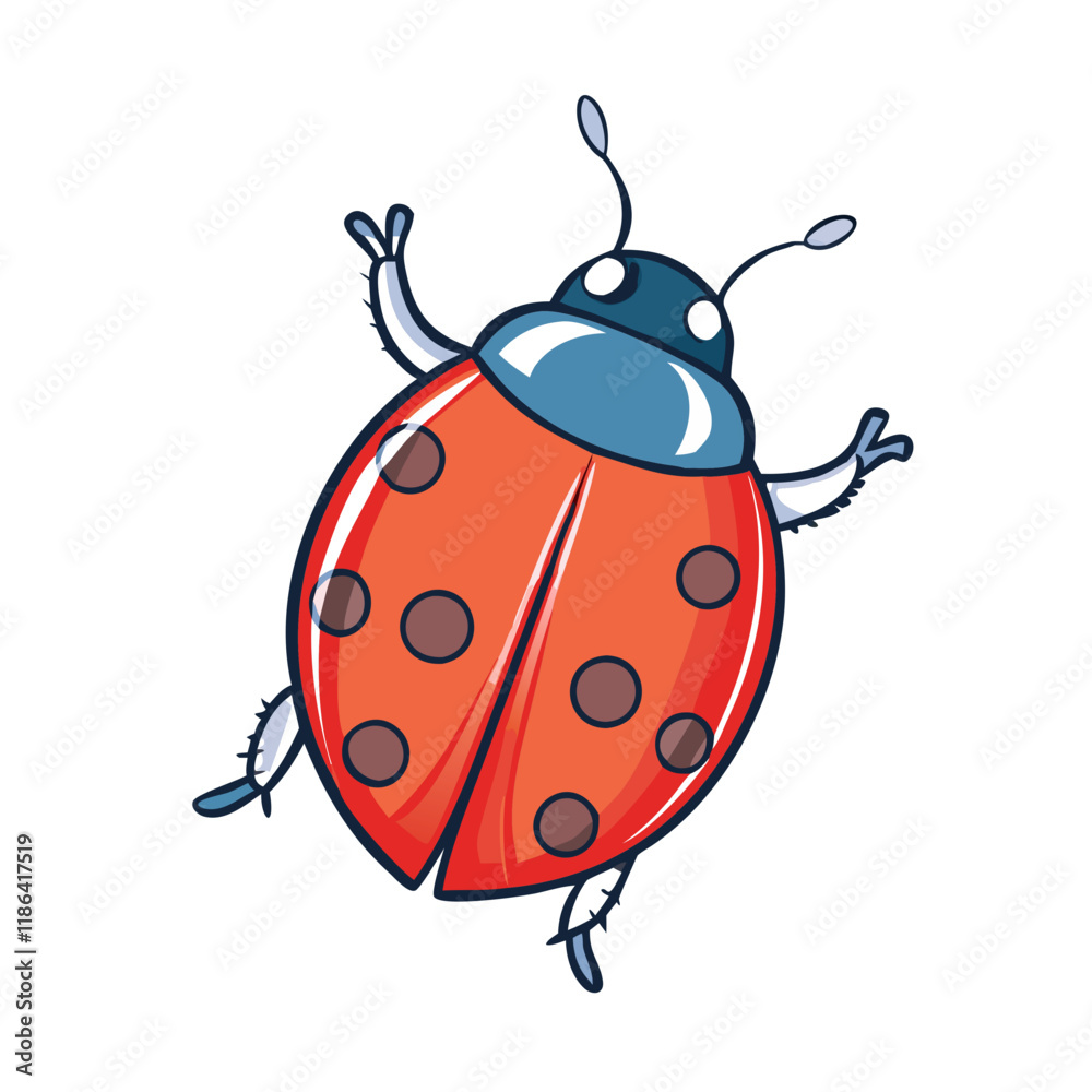 ladybug vector icon, spring vector illustration - simple illustration of ladybug perfect for logos, and spring -themed designs. ladybug vector icon, spring vector illustration - simple illustration of ladybug perfect for logos, and spring -themed designs.