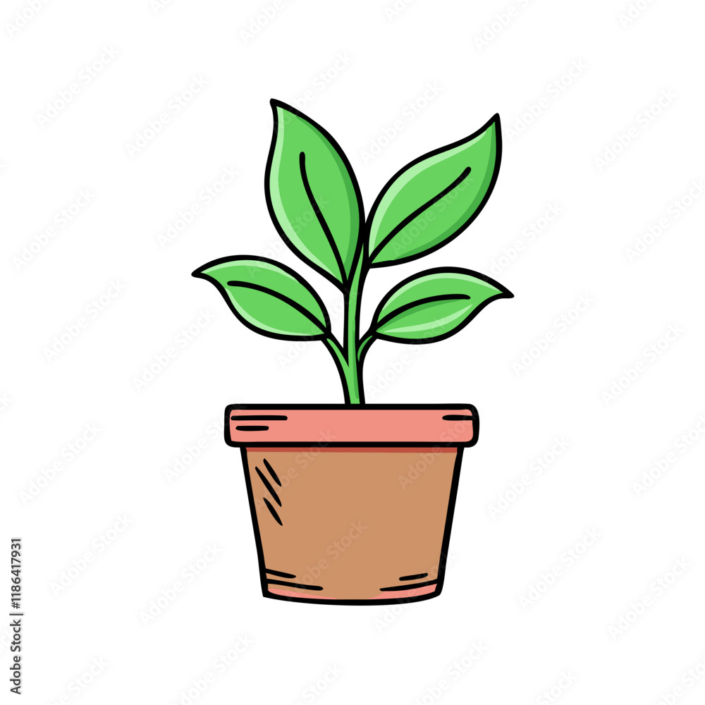 plant in pot vector icon, spring vector illustration - simple illustration of plant in pot perfect for logos, and spring -themed designs. plant in pot vector icon, spring vector illustration - simple illustration of plant in pot perfect for logos, and spring -themed designs.