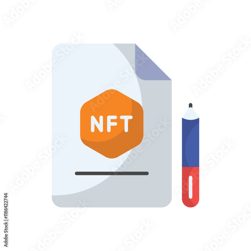Smart Contract vector icon