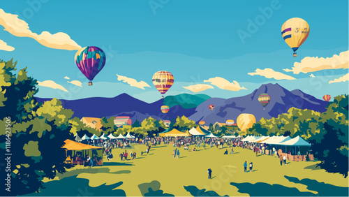 Albuquerque International Balloon Fiesta - A Colorful Celebration