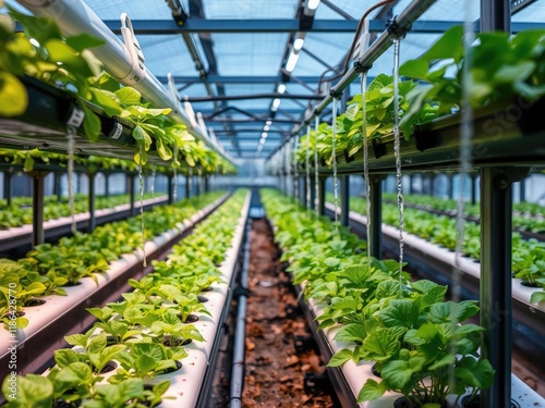 A hydroponic system utilizing drip irrigation to efficiently water plants grown without soil, hydroponics, drip irrigation, sustainability