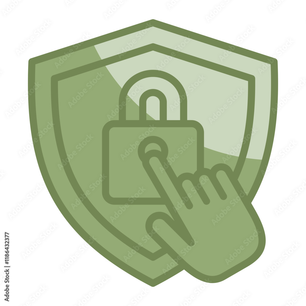 Regulatory Lock Icon Element For Design Regulatory Lock Icon Element For Design