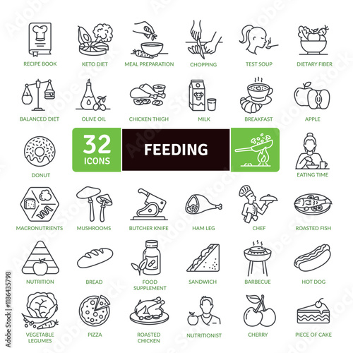 Feeding healthy and delicious. Recipes, meal and plan nutrition. Done to provide a heterotrophic organism with energy and nutrients