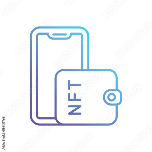 Wallet vector icon