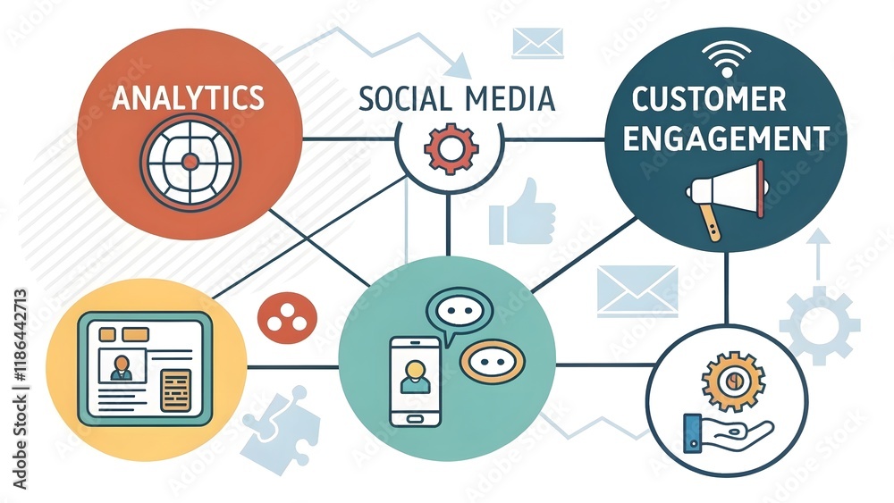 Business Growth Infographic with Icons and Data Visualization V42 Business Growth Infographic with Icons and Data Visualization V42