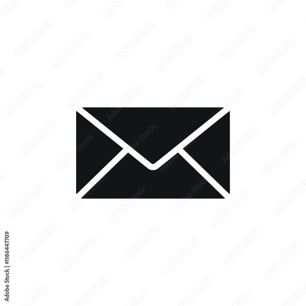 Envelope stationary icon featuring a clean and elegant style, ideal for adding a professional touch to mail, stationery, or business-themed projects Envelope stationary icon featuring a clean and elegant style, ideal for adding a professional touch to mail, stationery, or business-themed projects