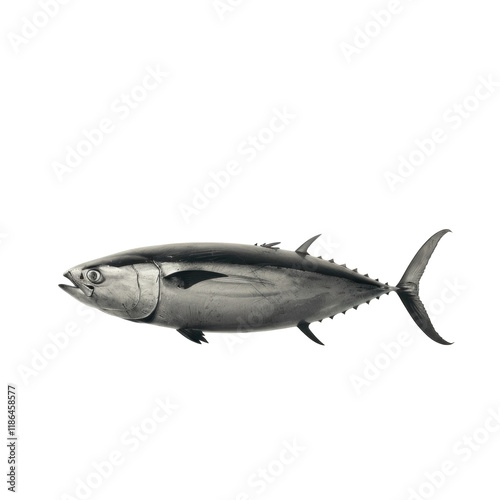 Wallpaper Mural Detailed Illustration of a Bluefin Tuna on a Clean transparent background. Torontodigital.ca
