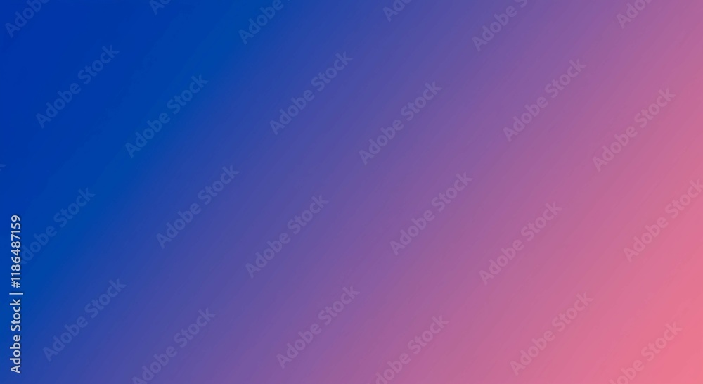 Obraz premium Blue Pink Gradient Background Soft Smooth Color Transition