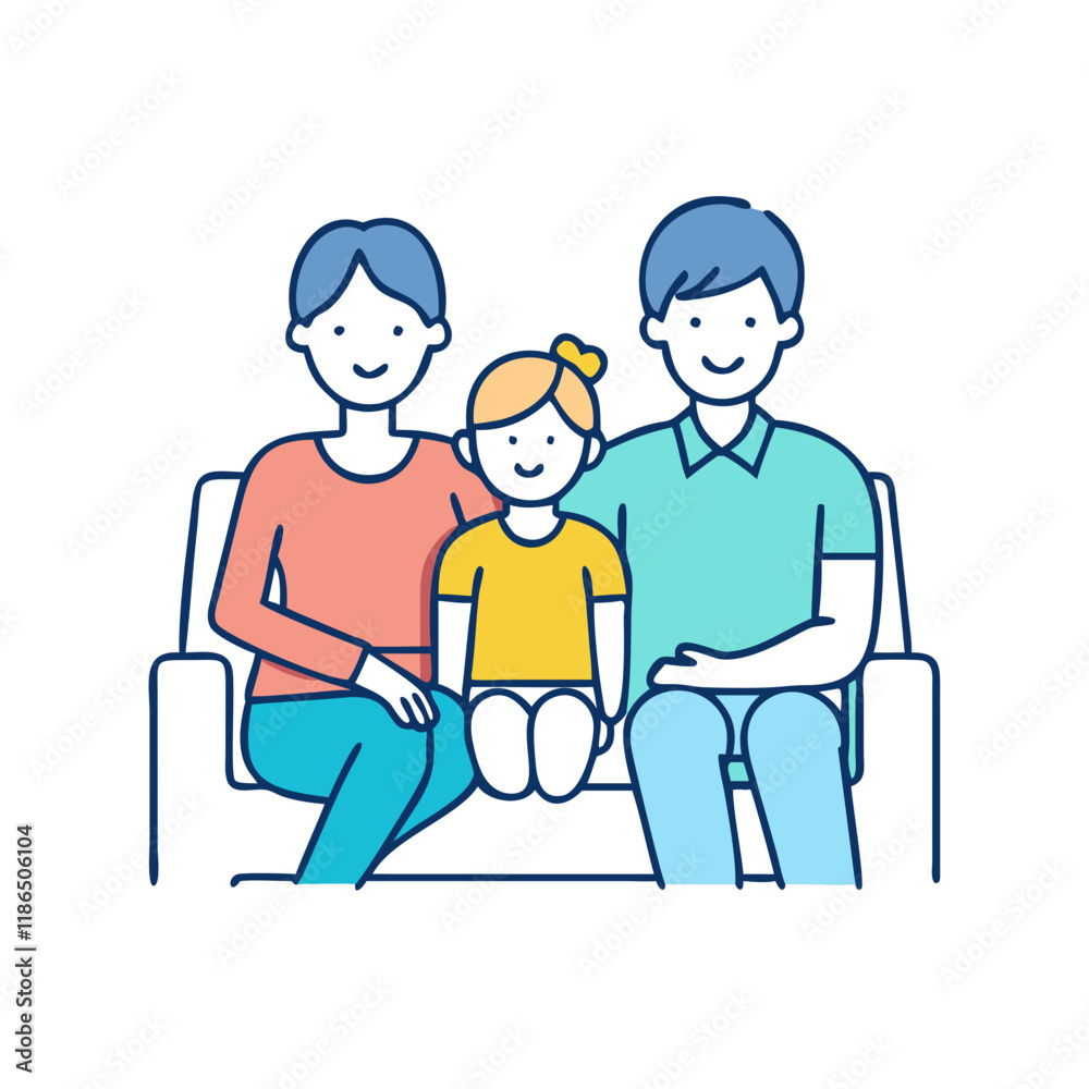 family sitting together vector icon, eid al-fitr vector illustration - simple illustration of family sitting together perfect for logos, and eid al-fitr-themed designs. family sitting together vector icon, eid al-fitr vector illustration - simple illustration of family sitting together perfect for logos, and eid al-fitr-themed designs.