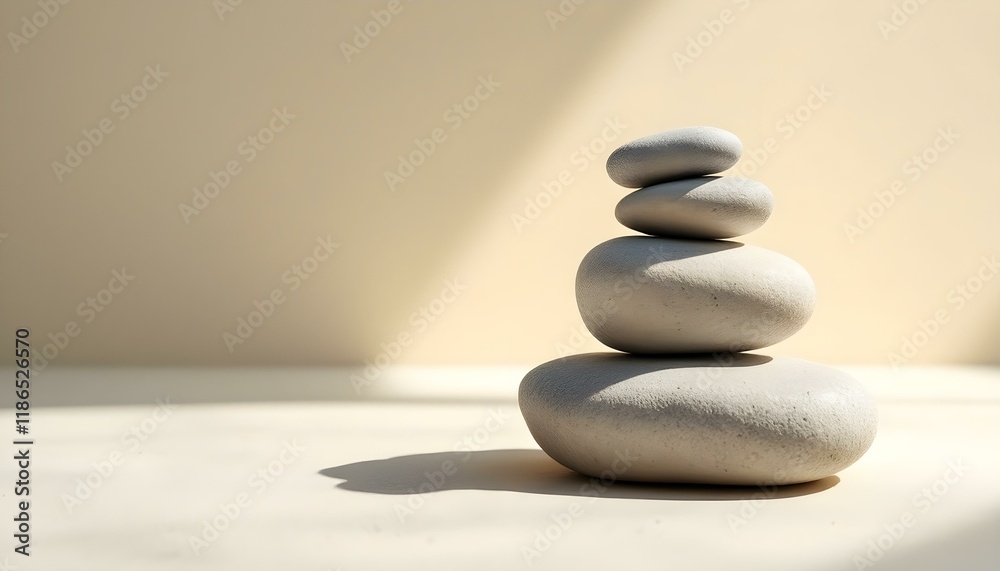 zen, stones, stacked, smooth, stone, surface, natural, sunlight, soft, illuminated, beige, background, plain, balance, harmony, calm, minimalist, serene, tranquil, meditative, peaceful, nature zen, stones, stacked, smooth, stone, surface, natural, sunlight, soft, illuminated, beige, background, plain, balance, harmony, calm, minimalist, serene, tranquil, meditative, peaceful, nature