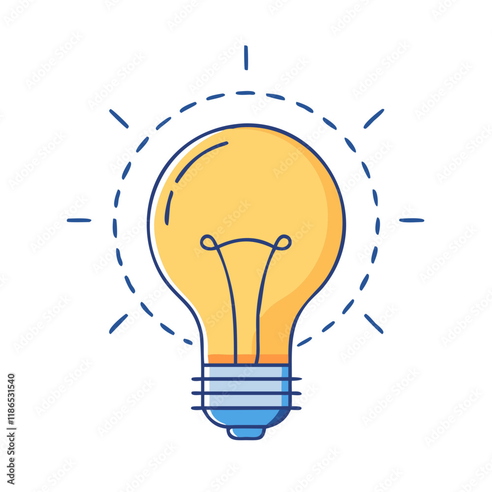 lightbulb for ideas vector icon, fools’ day vector illustration - simple illustration of lightbulb for ideas perfect for logos, and fools’ day-themed designs. lightbulb for ideas vector icon, fools’ day vector illustration - simple illustration of lightbulb for ideas perfect for logos, and fools’ day-themed designs.