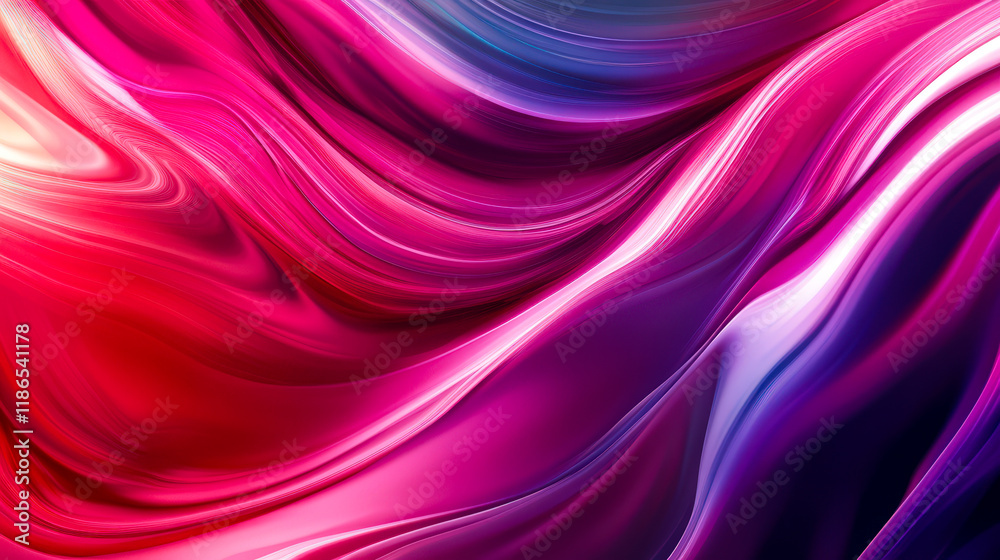 A colorful, abstract painting with a purple and pink background A colorful, abstract painting with a purple and pink background
