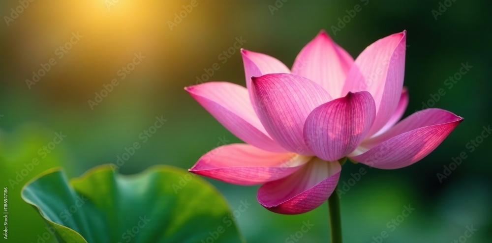 delicate pink lotus petals unfolding in morning light, petal unfurling, botanical delicate pink lotus petals unfolding in morning light, petal unfurling, botanical