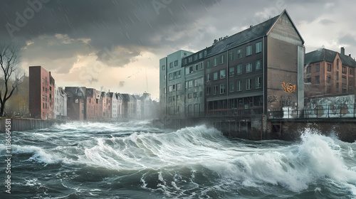 Kommunalwahl nrw Wavesong. Illustration