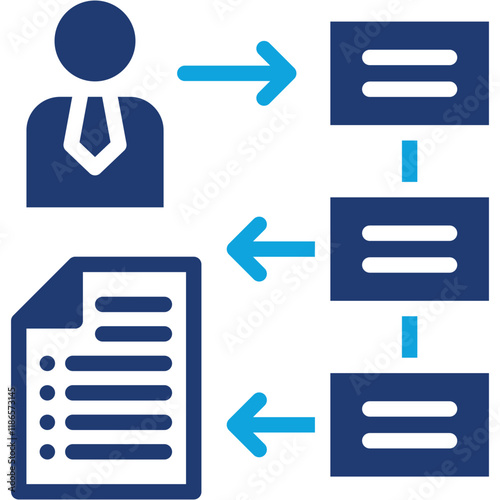 Workflow mixed color icon