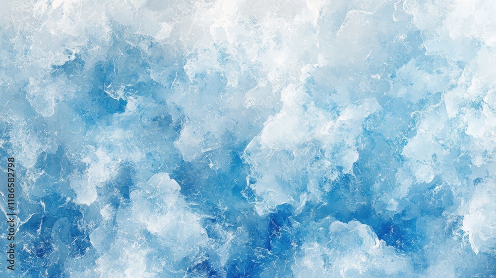 Winter frost and ice texture background in varying shades of blue for seasonal design and creative projects Winter frost and ice texture background in varying shades of blue for seasonal design and creative projects