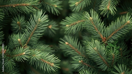 Wallpaper Mural Lush Green Pine Branches Creating a Natural Background Ideal for Holiday Season Themes Nature Conservation and Forestry Promotion Torontodigital.ca