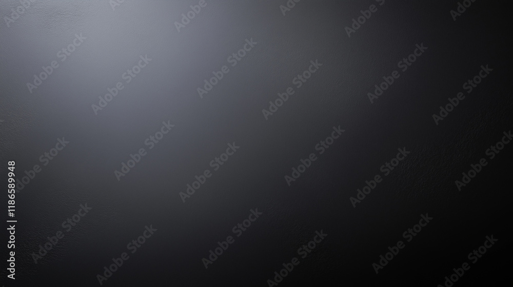 Black background with soft white gradient light Black background with soft white gradient light