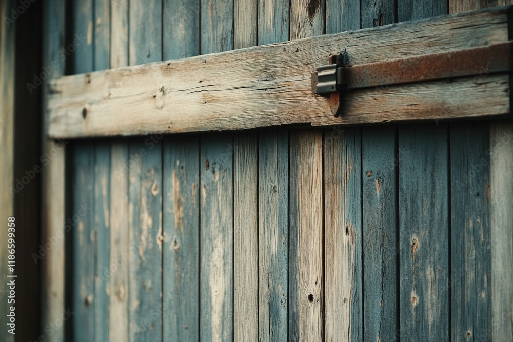A detailed view of a wooden door's locking mechanism A detailed view of a wooden door's locking mechanism