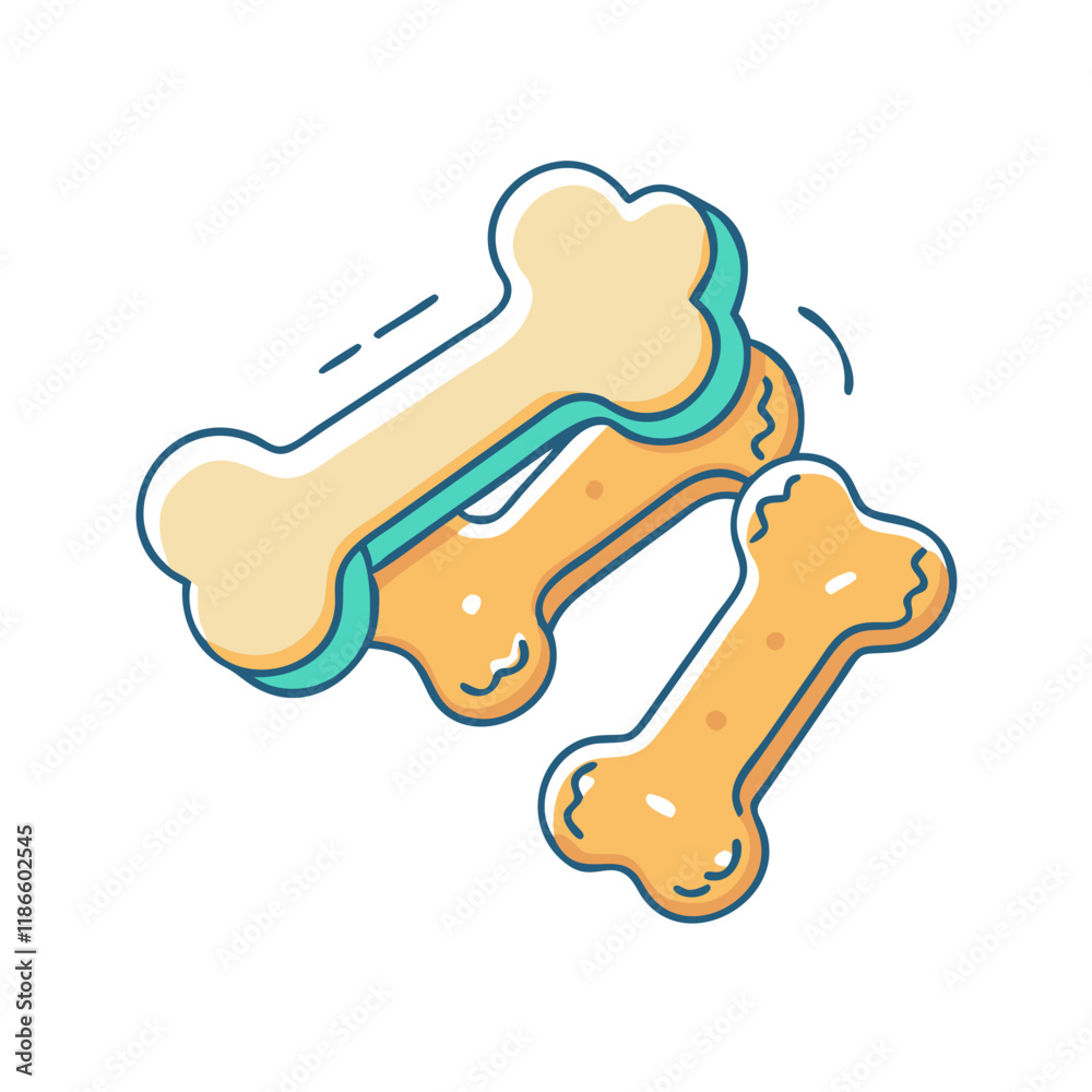 dog treats vector icon, pet day vector illustration - simple illustration of dog treats perfect for logos, and pet day-themed designs. dog treats vector icon, pet day vector illustration - simple illustration of dog treats perfect for logos, and pet day-themed designs.
