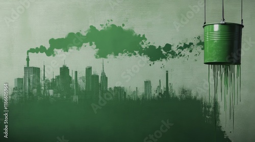 Illustrating the concept of greenwashing and its impact on consumer perception.