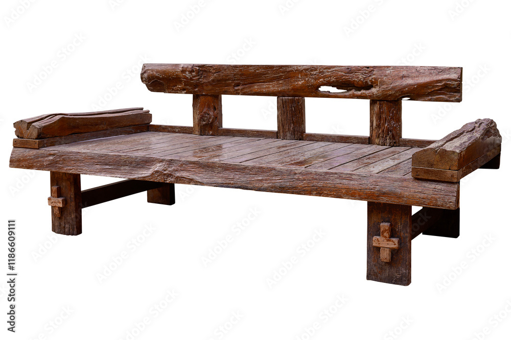Simplistic wooden bench Simplistic wooden bench