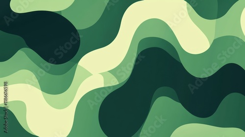 Hypnitic type pattern abstract background for web page, use green shades photo