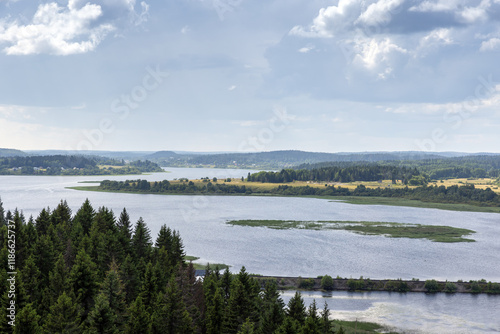 Karelian natural photo taken at the top of the Paasonvuori Mount photo