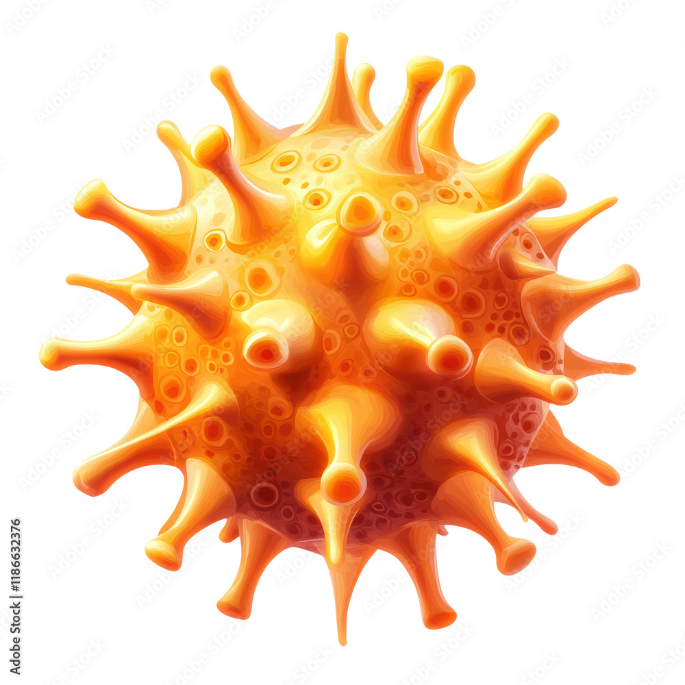 Set of Virus icon isolated on transparent background, PNG Set of Virus icon isolated on transparent background, PNG