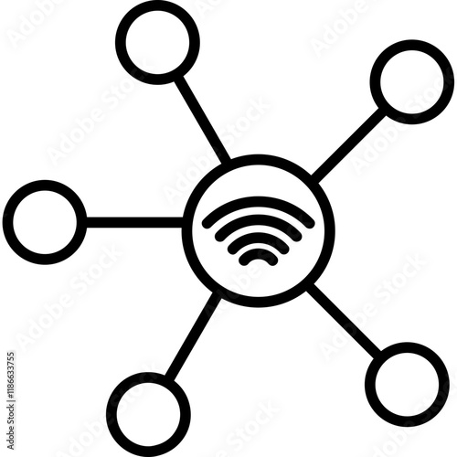 IoT Communication Protocols Icon