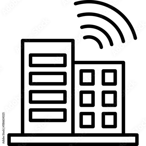 Smart Building Icon