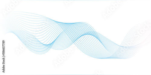  abstract wave element for design pink and white. Design template for cover, business. Abstract dynamic color lines, waves. Vector geometric backgrounds.