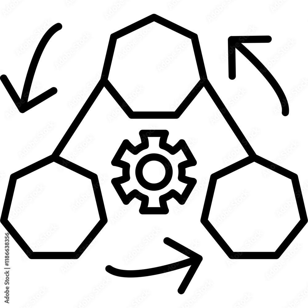 Decision Modeling Icon Decision Modeling Icon