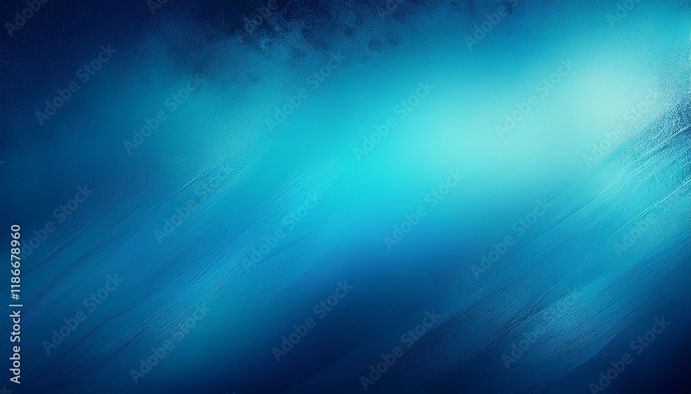 Fototapeta premium a smooth blue blurred gradient heritage with grunge texture