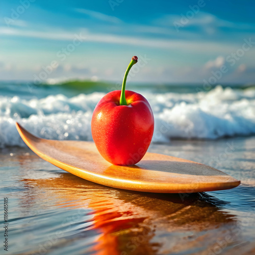 a-red-chili-floating-like-a-surfboard--with-a-tiny