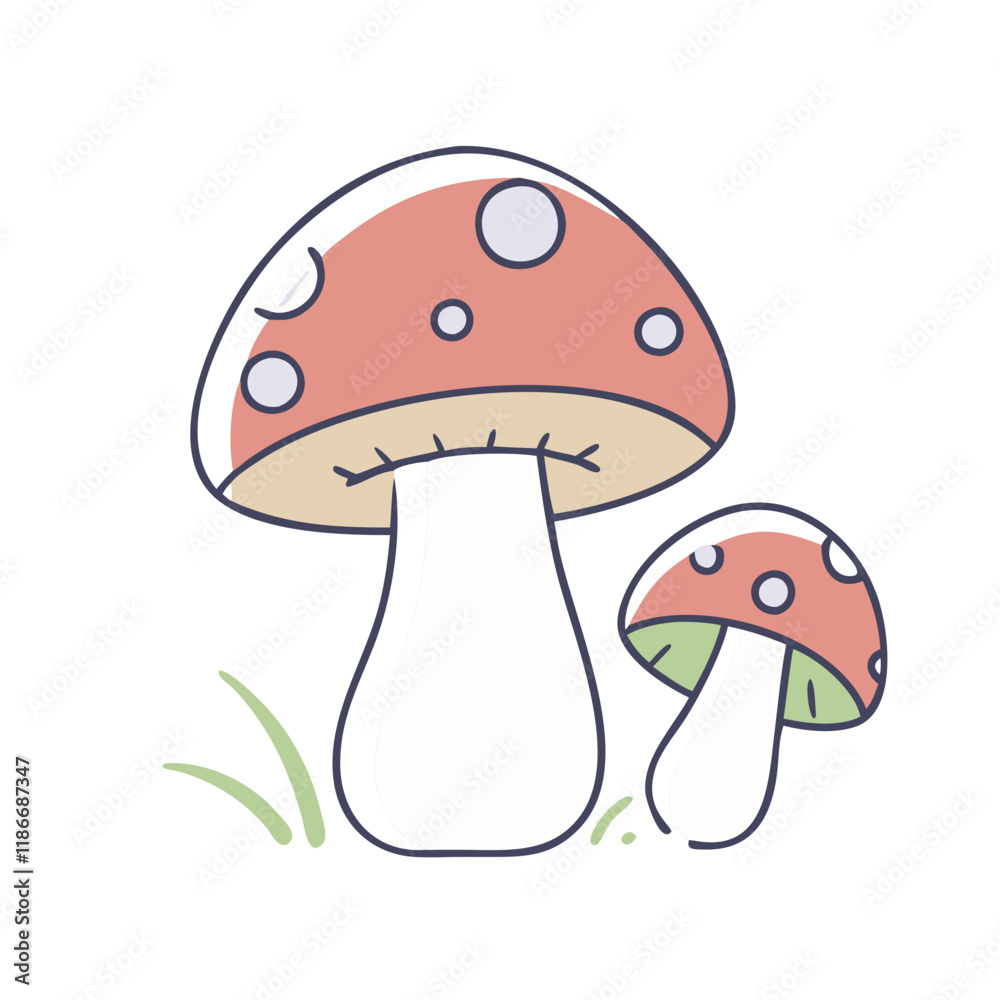 mushroom icon vector icon, earth day vector illustration - simple illustration of mushroom icon perfect for logos, and earth day-themed designs. mushroom icon vector icon, earth day vector illustration - simple illustration of mushroom icon perfect for logos, and earth day-themed designs.