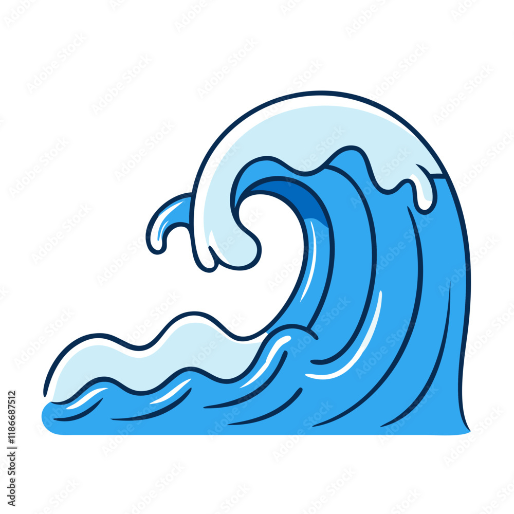 ocean wave vector icon, earth day vector illustration - simple illustration of ocean wave perfect for logos, and earth day-themed designs. ocean wave vector icon, earth day vector illustration - simple illustration of ocean wave perfect for logos, and earth day-themed designs.