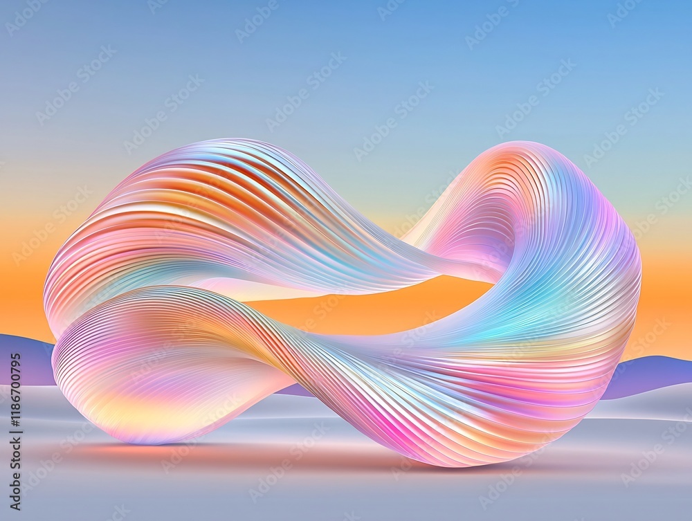 Mesmerizing Iridescent Waves in Soft Gradients Surreal Digital with Futuristic Geometric Pattern Showcasing a Captivating and Harmonious Interplay of Vibrant Colors Flowing Shapes Mesmerizing Iridescent Waves in Soft Gradients Surreal Digital with Futuristic Geometric Pattern Showcasing a Captivating and Harmonious Interplay of Vibrant Colors Flowing Shapes