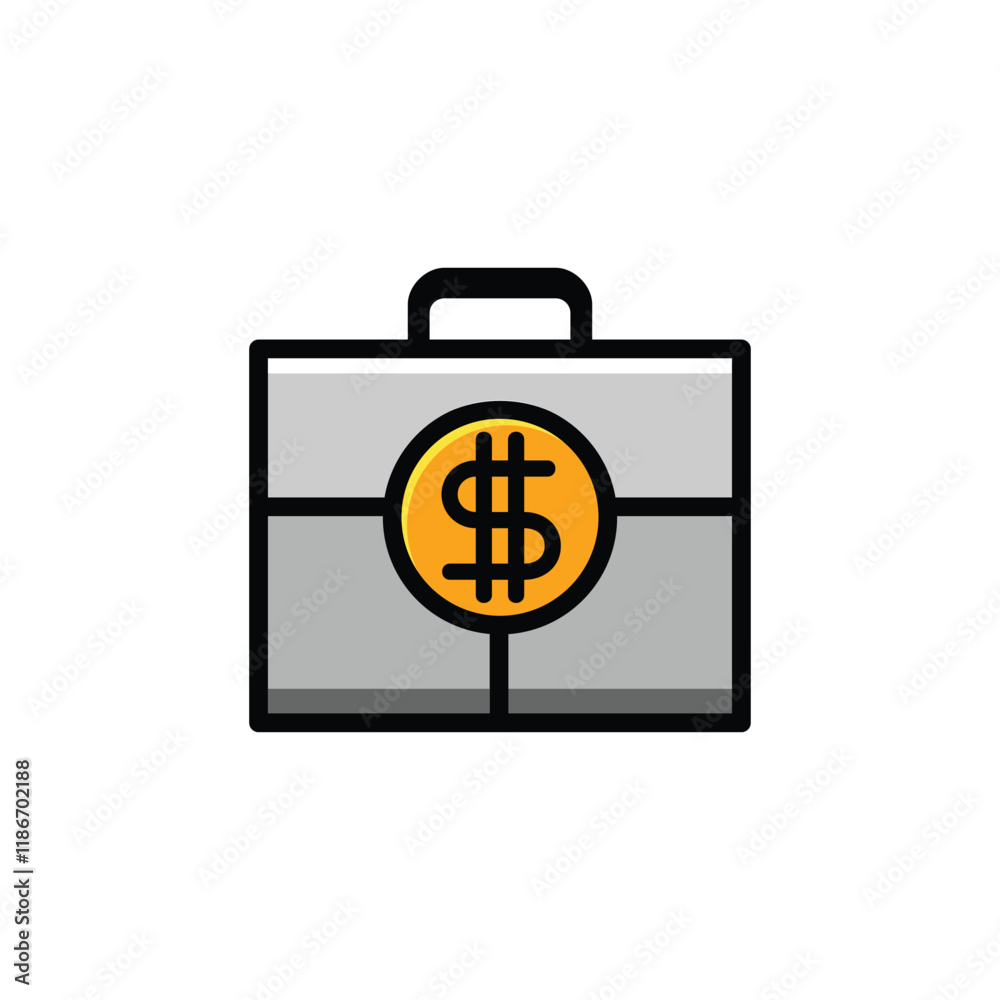 bag with dollar symbol vector illustration design bag with dollar symbol vector illustration design