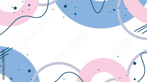 Modern abstract art design with space for text. Template for powerpoint, ppt, celebration, branding, banner, flyer, cover, business card, poster, sales, wall art, promotion, presentation and print.