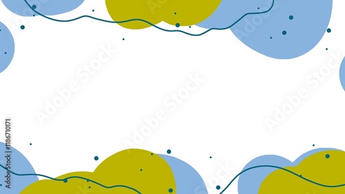 Modern abstract art design with space for text. Template for powerpoint, ppt, celebration, branding, banner, flyer, cover, business card, poster, sales, wall art, promotion, presentation and print.