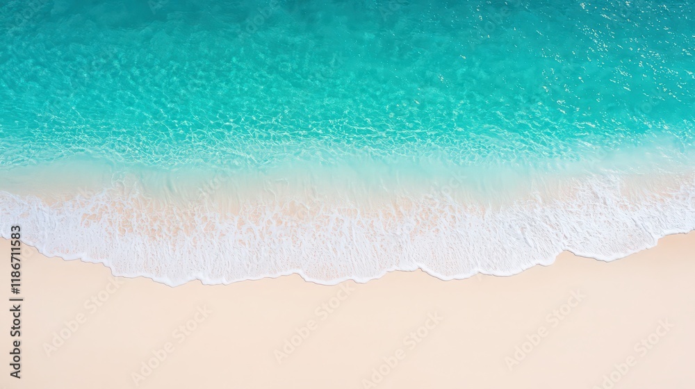 The ocean is calm and the water is a beautiful shade of blue The ocean is calm and the water is a beautiful shade of blue