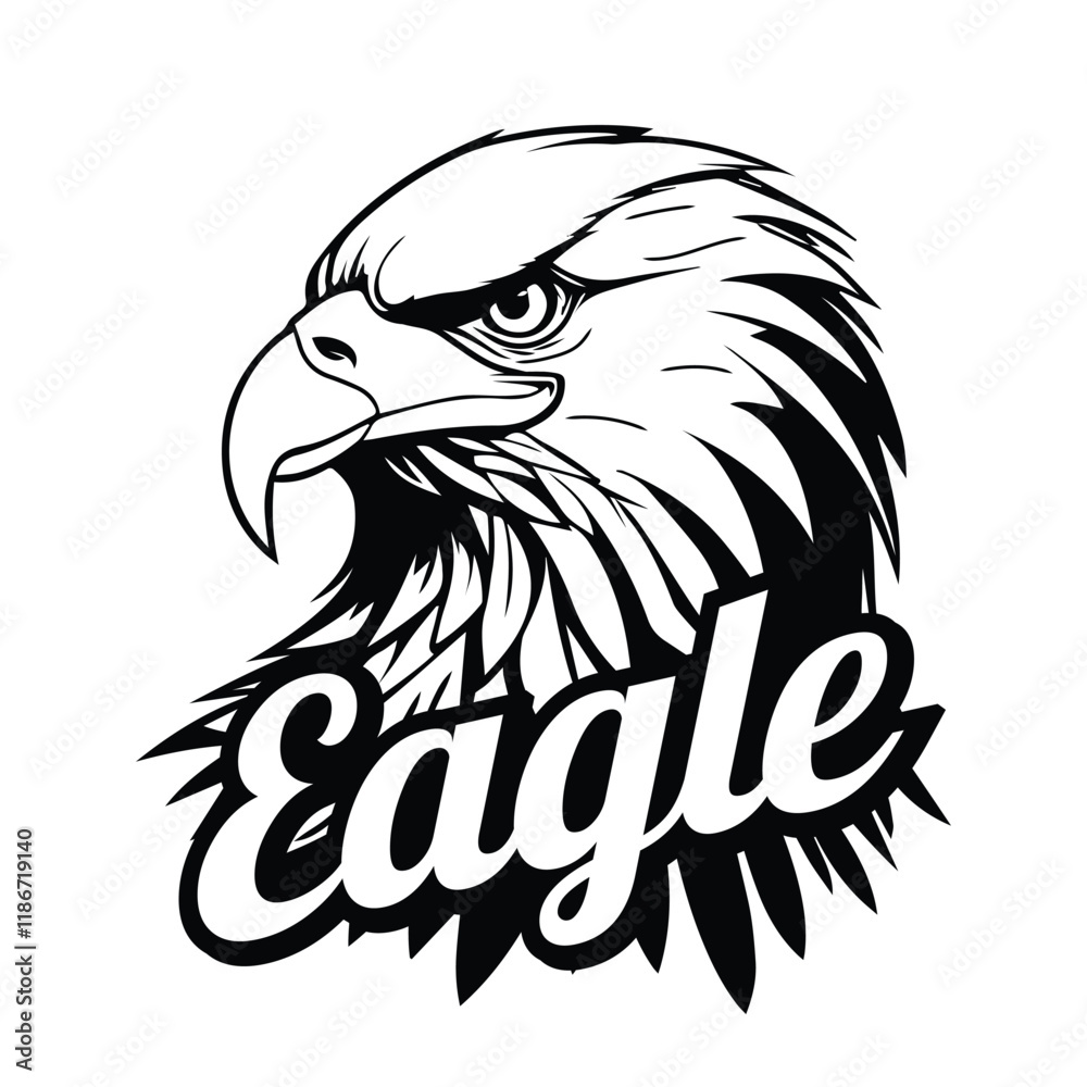 Obraz premium Eagle Logo vector