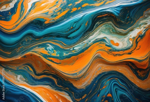 close swirling vibrant marble surface patterns showcasing intricate color variations textural details, artistic, artwork, beauty, cabinet, colors photo