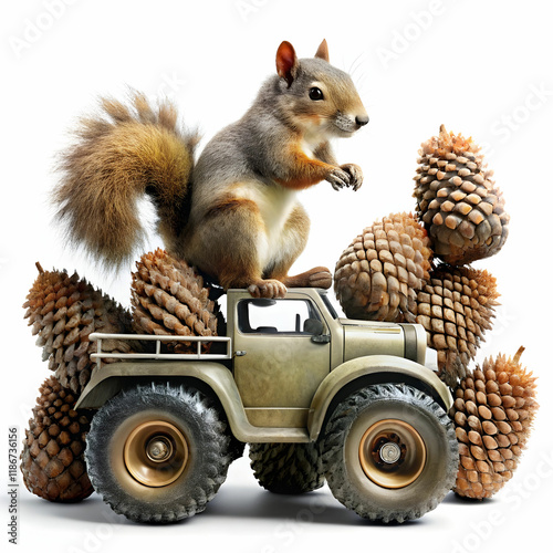 a-squirrel-driving-a-monster-truck-through-a-fores