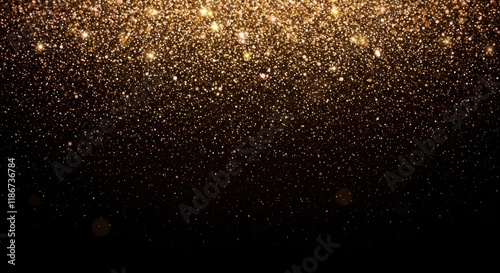 An HD wallpaper featuring a luxurious scatter of glitter dust confetti, designed to exude elegance and a premium feel 3