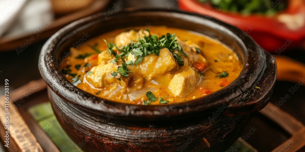 Savory moqueca capixaba served in a traditional clay pot, highlighting the delightful flavors of this delicious dish, perfect for those who appreciate authentic moqueca capixaba.